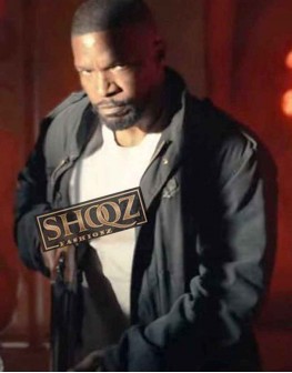 Jamie Foxx Project Power Art Black Jacket